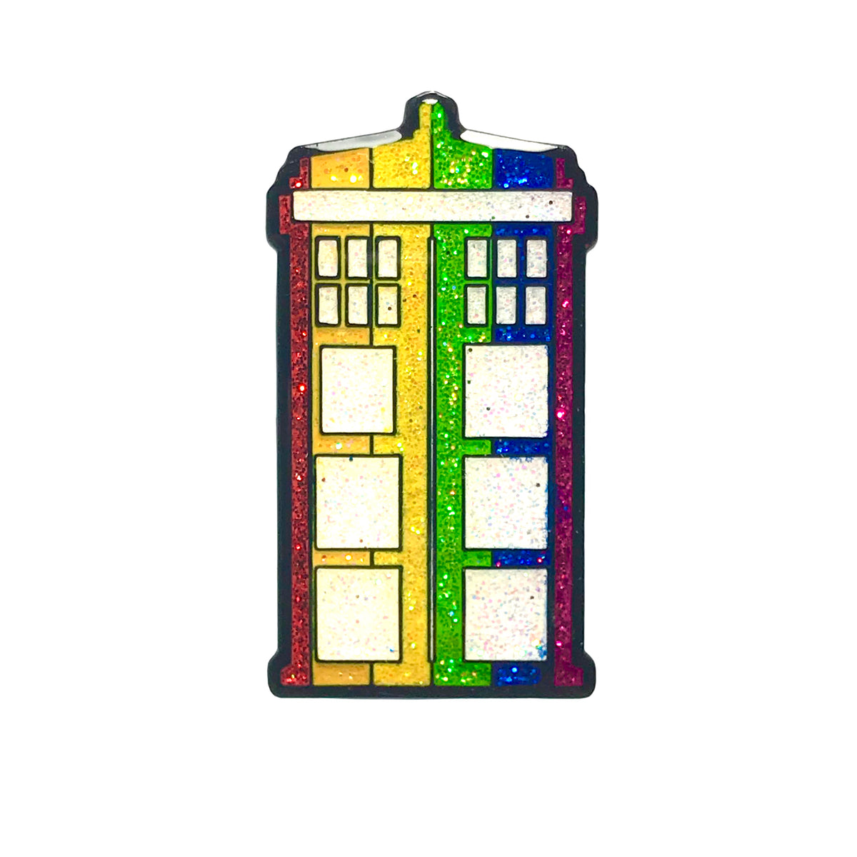 Time Traveler Gay Pride Enamel Pin – G&K Industries