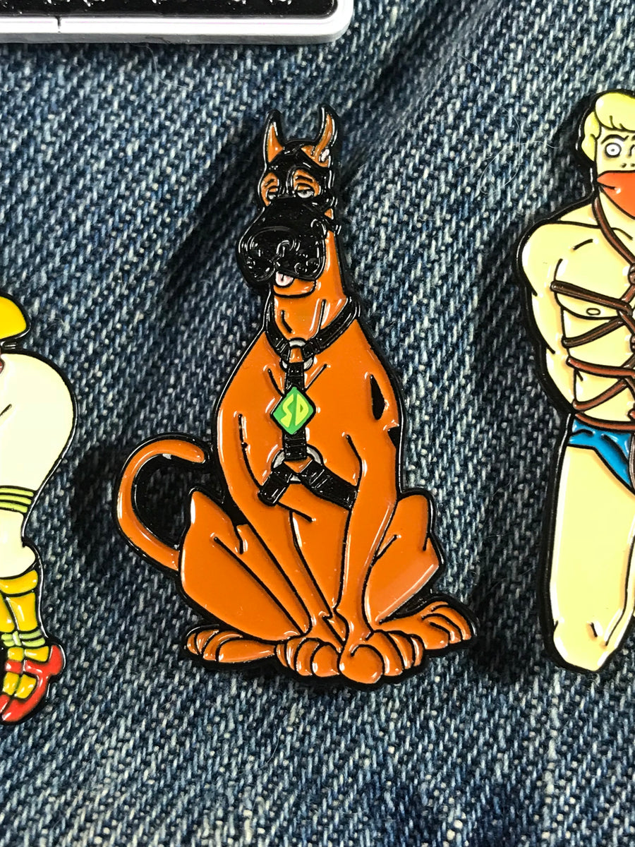 GuDeKe Enamel Lapel Pins I Love My Gay Dog for Backpacks Funny Brooch Women  Gift