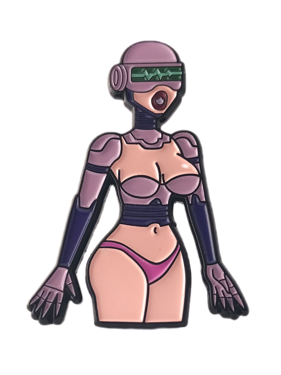 Sex Robot Enamel Pin – G&K Industries