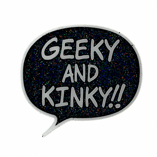 Geeky And Kinky Logo - Cosmic Version - Limited to 75