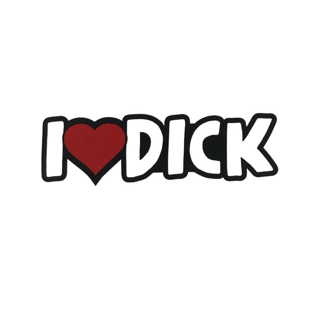 I ❤️ Dick - Sticker – G&K Industries