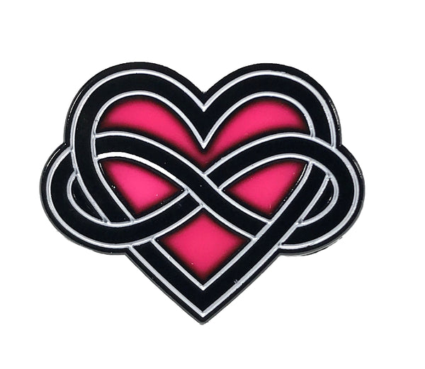 Infinite Love (Polyamory Symbol) Enamel Pin