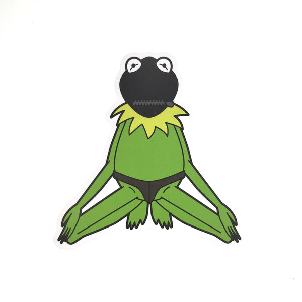 Slave Boy Frog Sticker
