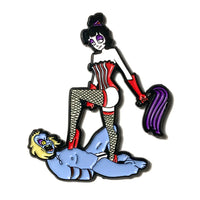 Goth Mistress Enamel Pin