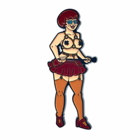 Mistress Nerdy Girl Enamel Pin