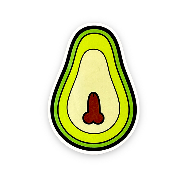 Avocado Emoji Sticker