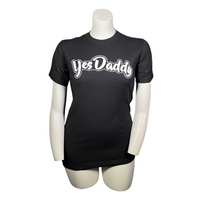 Yes Daddy (White) Unisex Shirt