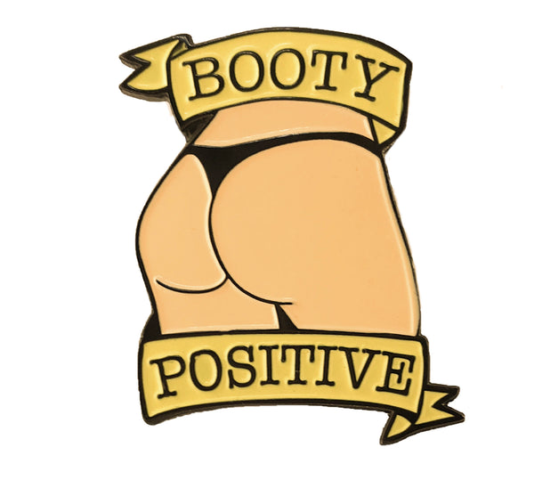 Booty Positive (Vanilla) Enamel Pin