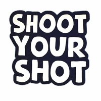 Shoot Your Shot Enamel Pin